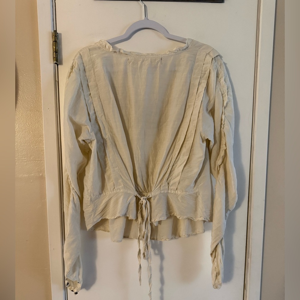 Magnolia Pearl Into The Groove Blouse in Moonlight - Picture 3 of 10